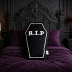 Gothic R.I.P Coffin Pillow