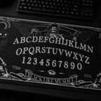 Gothic Black Cat Desk Mat