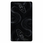 Two-Serpent Gothic Bath Mat