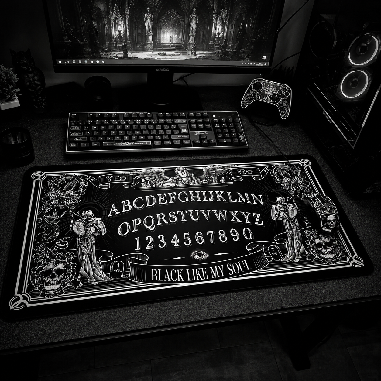 Gothic Reaper Desk Mat