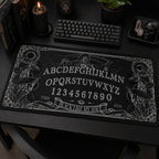 Gothic Snake Skeleton Hand Desk Mat