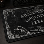 Gothic Black Cat Desk Mat