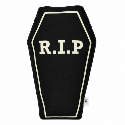 Gothic R.I.P Coffin Pillow