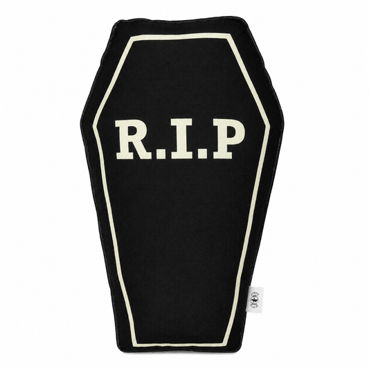 Gothic R.I.P Coffin Pillow