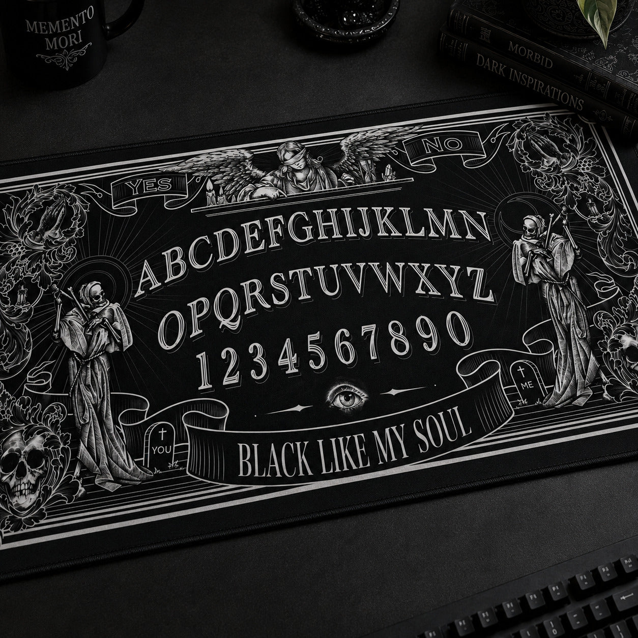 Gothic Grim Reaper Desk Mat