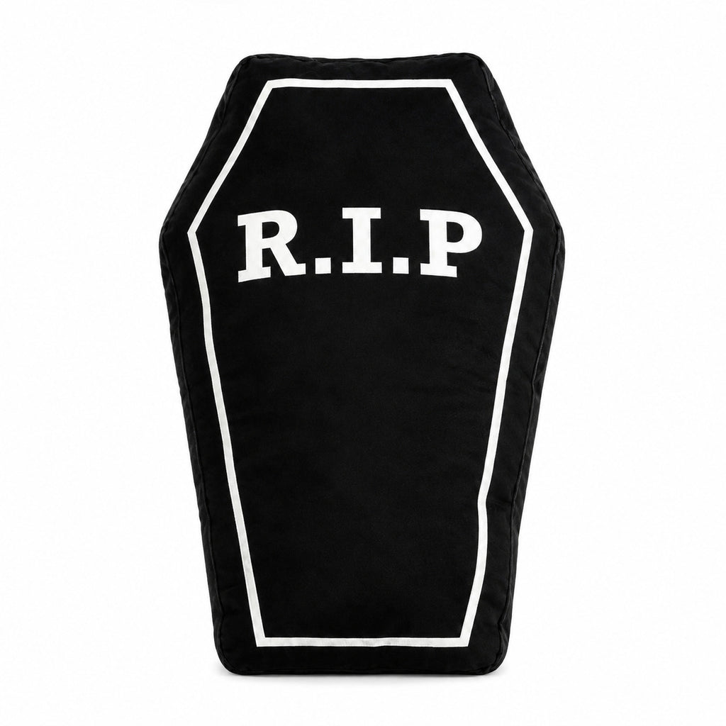 Gothic R.I.P Coffin Pillow