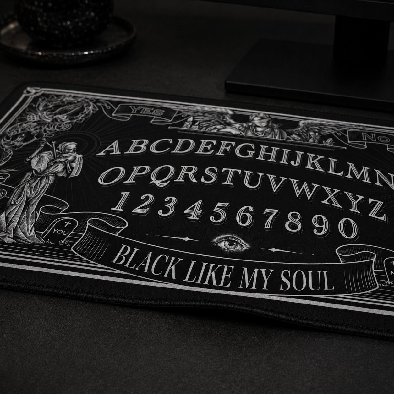 Gothic Grim Reaper Desk Mat
