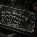 Gothic Snake Skeleton Hand Desk Mat