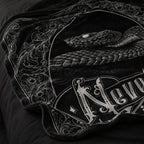 Never Give Up Gothic Snake Blanket